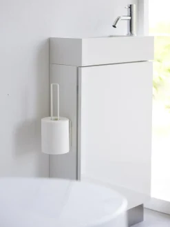 Portarrollos de pared con gancho adhesivo Tower