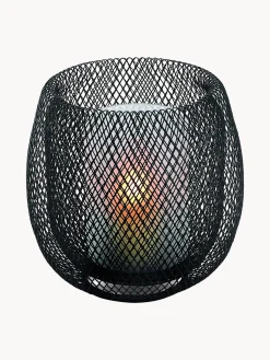 Portavelas de metal Mesh