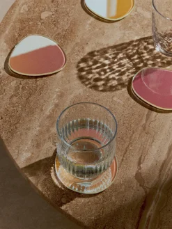 Posavasos asimetricos Lio, 4 uds.