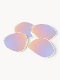 Posavasos asimetricos Lio, 4 uds.