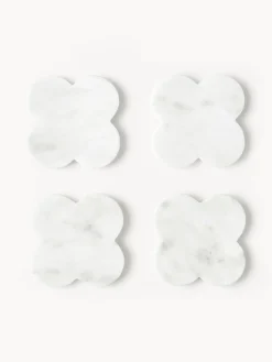 Posavasos de mármol Teo, 4 uds.