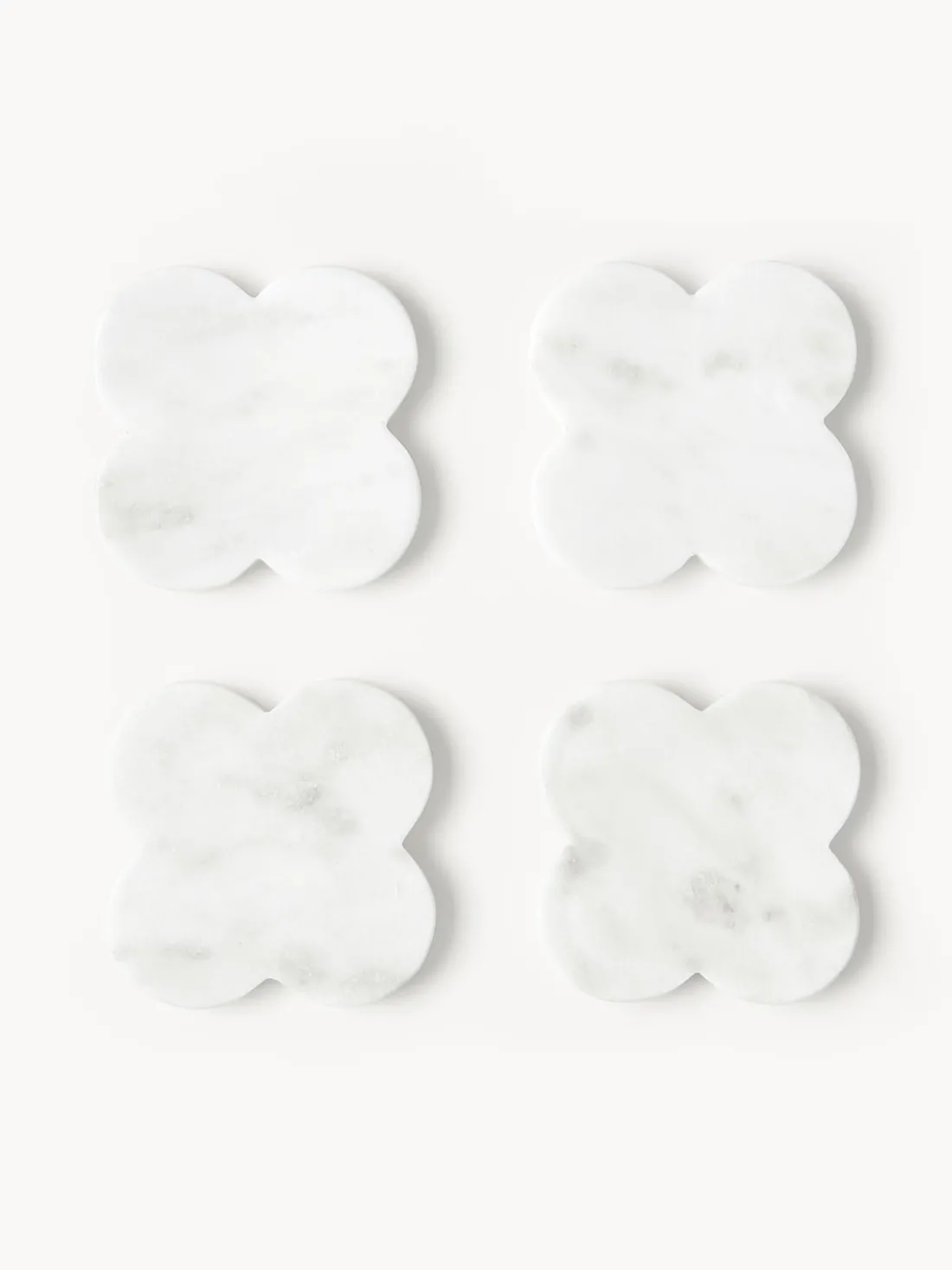 Posavasos de mármol Teo, 4 uds.