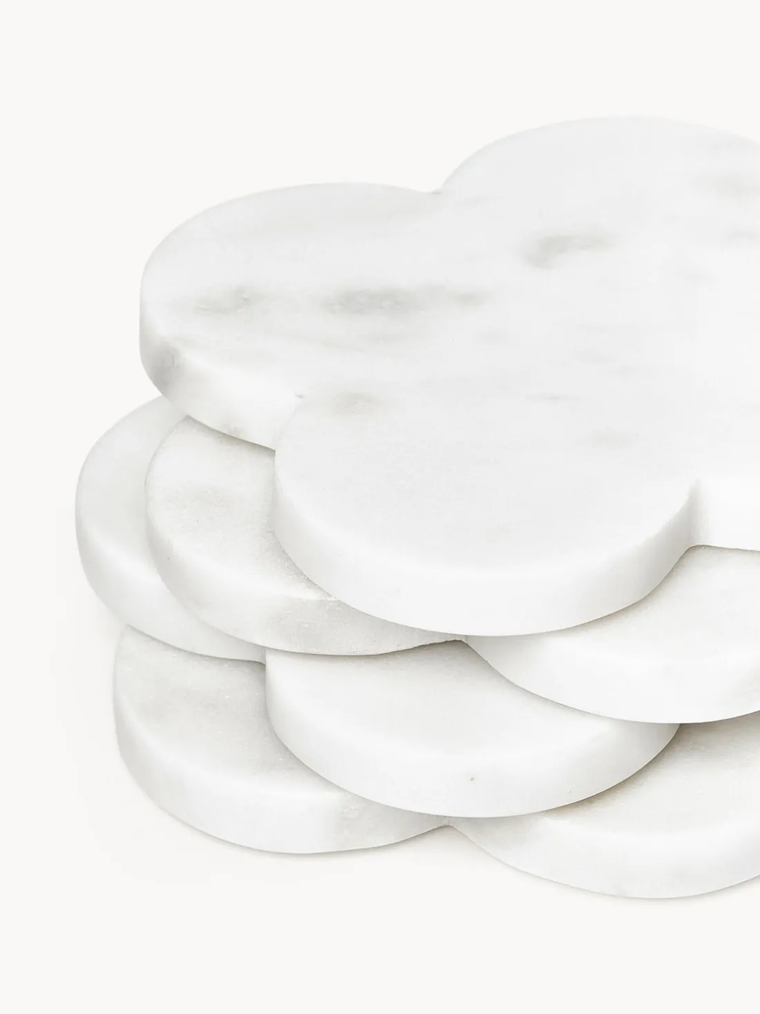 Posavasos de mármol Teo, 4 uds.