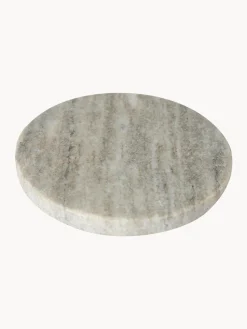 Posavasos de mármol travertino Callum, 4 uds.