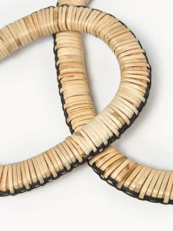 Posavasos de ratán y madera de mango Weave, 2 uds.