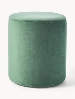 Puf de terciopelo Daisy