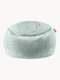 Puf infantil artesanal de pana Flora