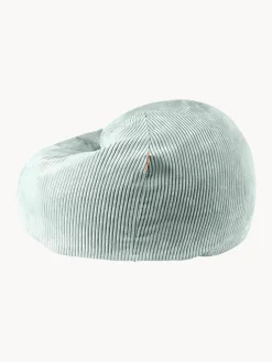 Puf infantil artesanal de pana Flora