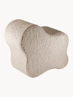 Puf infantil artesanal de borreguillo Cloud