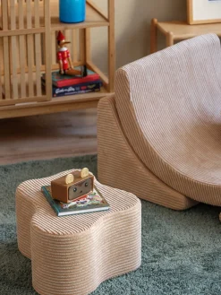 Puf infantil artesanal de pana Cloud