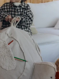 Puf infantil artesanal Farm