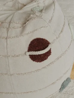 Puf infantil artesanal Solar System