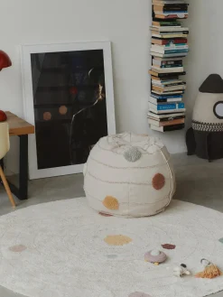 Puf infantil artesanal Solar System