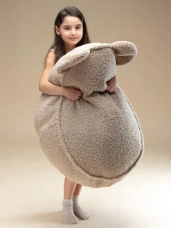 Puf infantil de borreguillo Bear