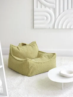 Puf infantil de borreguillo Sugar