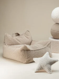 Puf infantil de borreguillo Teddy