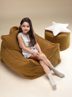 Puf infantil de borreguillo Teddy