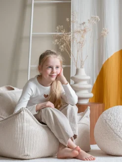 Puf infantil de pana Sugar