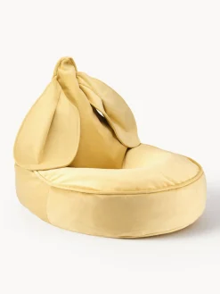 Puf infantil de terciopelo Bunny