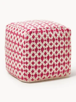 Puf para exterior estampado Yamir