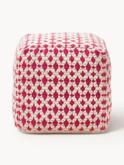 Puf para exterior estampado Yamir