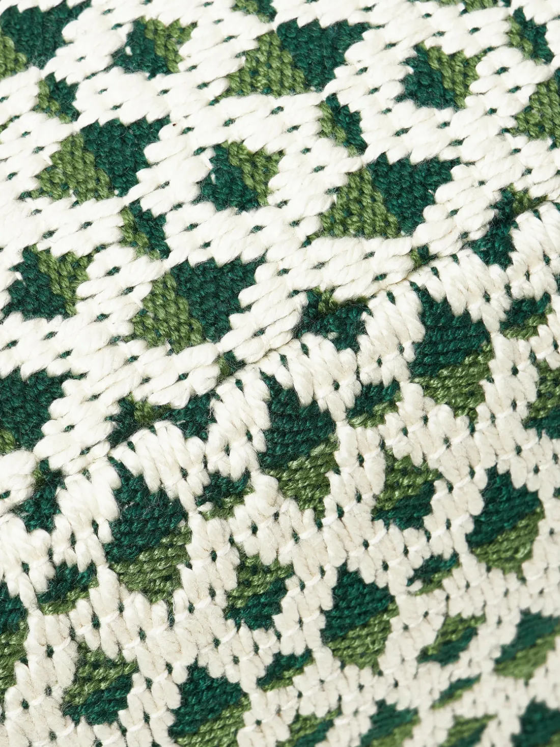 Puf para exterior estampado Yamir