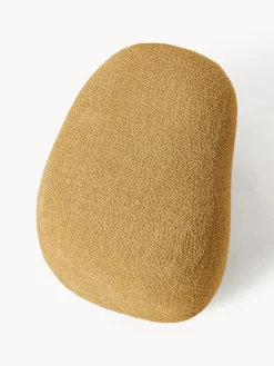 Puf reposapiés de borreguillo bouclé Alba