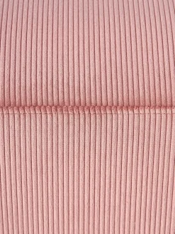 Puf reposapiés de pana grande Melva, 116 x 42 cm