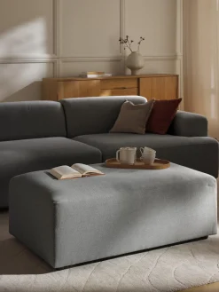 Puf reposapiés grande Melva, 116 x 72 cm