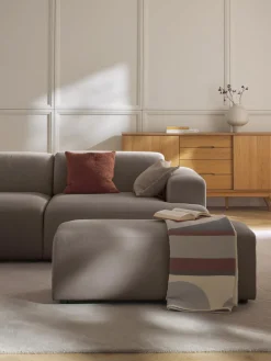 Puf reposapiés grande Melva, 116 x 42 cm