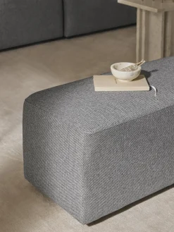 Puf reposapiés grande Melva, 116 x 42 cm