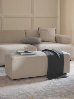 Puf reposapiés grande Melva, An 116 x F 42 cm