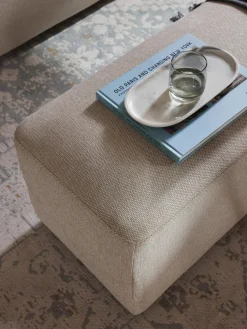 Puf reposapiés grande Melva, An 116 x F 42 cm