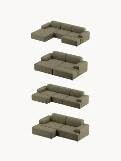 Puf reposapiés grande Melva, 116 x 42 cm