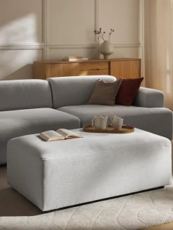 Puf reposapiés grande Melva, 116 x 72 cm