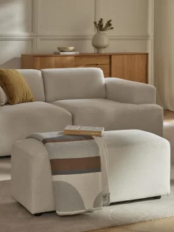 Puf reposapiés Melva, 99 x 42 cm