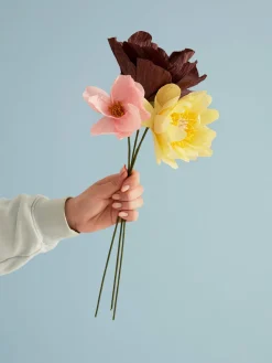 Ramo de flores artificiales artesanales Cottage Rose