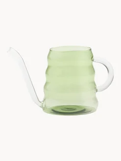 Regadera artesanal de vidrio de borosilicato Swell