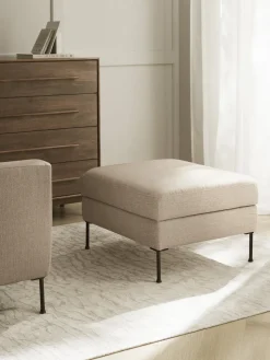 Reposapiés puf con espacio de almacenamiento Cucita