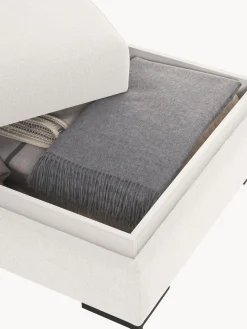 Reposapiés puf con espacio de almacenamiento Luna