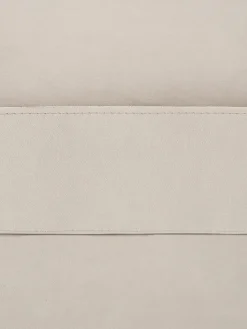 Reposapiés puf de terciopelo con espacio de almacenamiento Luna