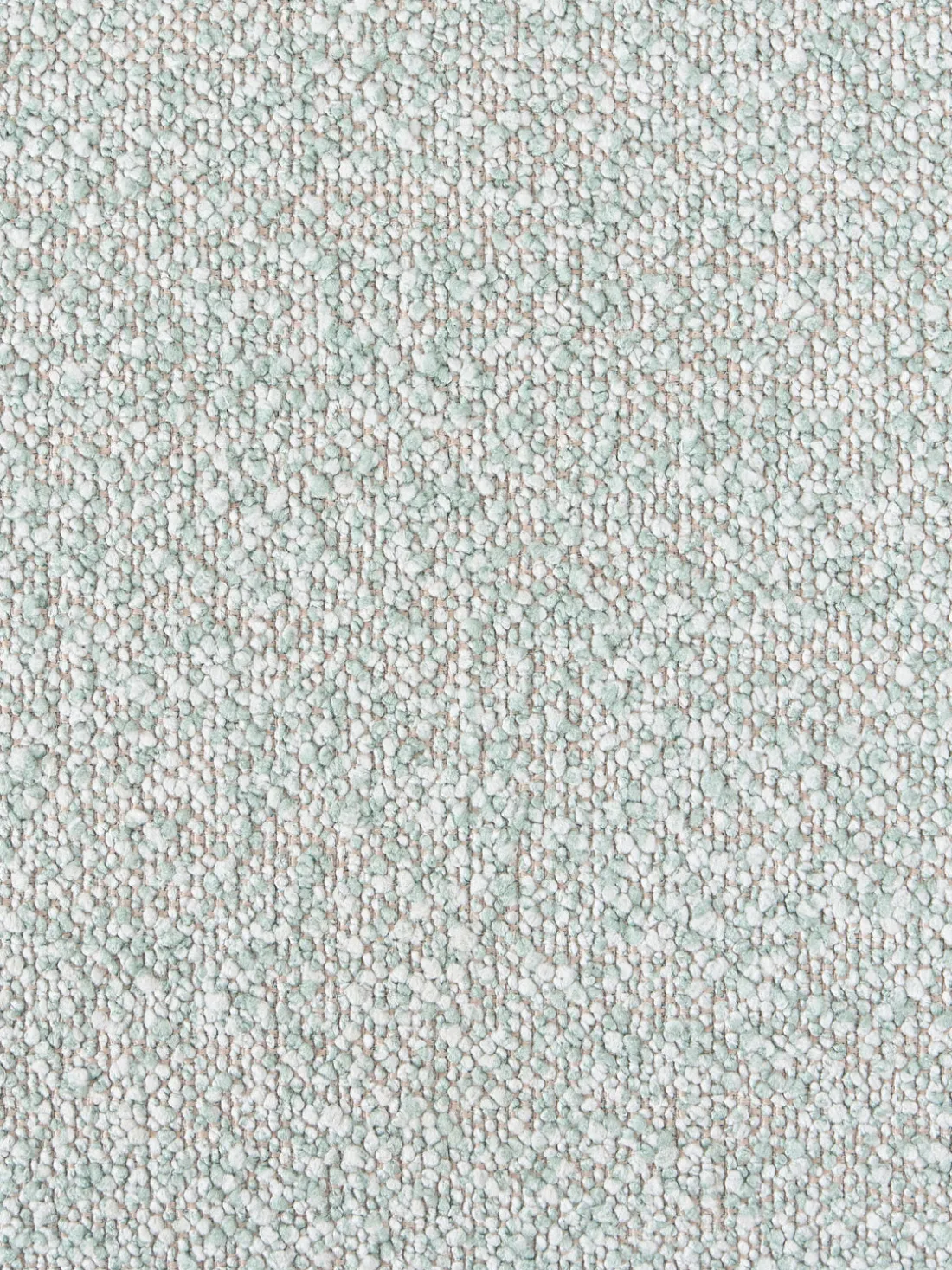 Reposapiés puf en tejido bouclé Alba