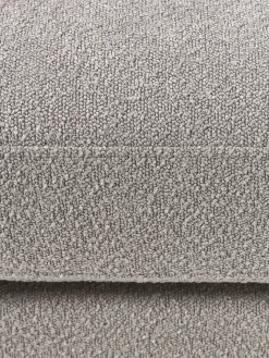 Reposapiés puf en tejido bouclé Tribeca