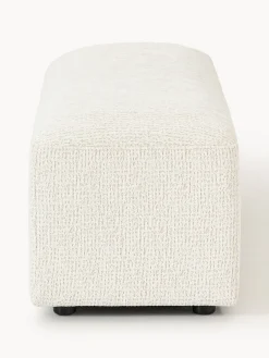 Reposapiés puf grande Melva, 116 x 42 cm