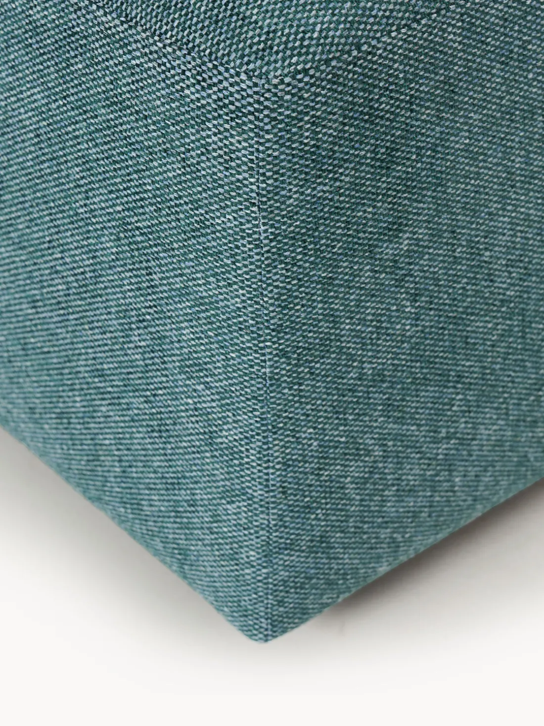 Reposapiés puf grande Melva, 116 x 42 cm