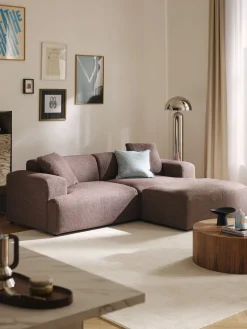 Reposapiés puf grande Melva, 116 x 72 cm