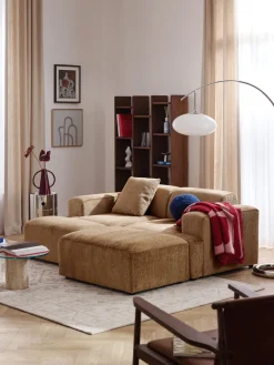 Reposapiés puf Melva, 99 x 72 cm