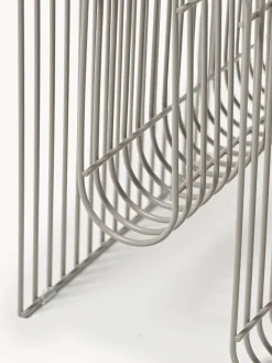 Revistero de metal Curva