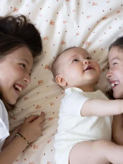 Ropa de cama infantil de satén Bows
