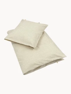 Ropa de cama infantil de algodón ecológico Tea Stripe, tamaños diferentes